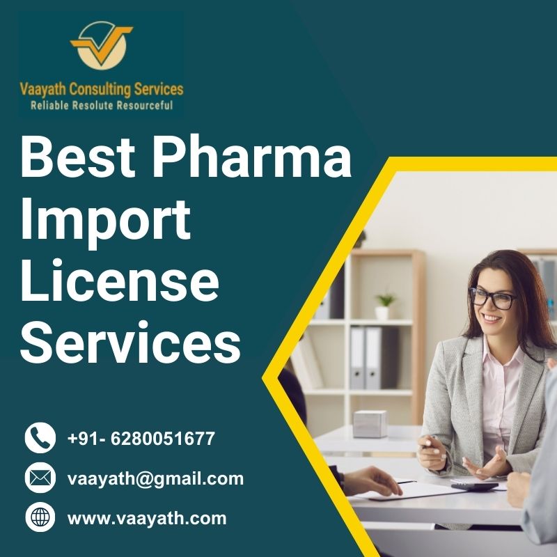 Best Pharma Import License Services