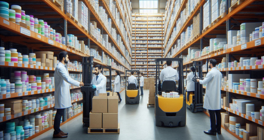 Safe Handling of Narcotic and Psychotropic Drugs in a Wholesale Warehouse