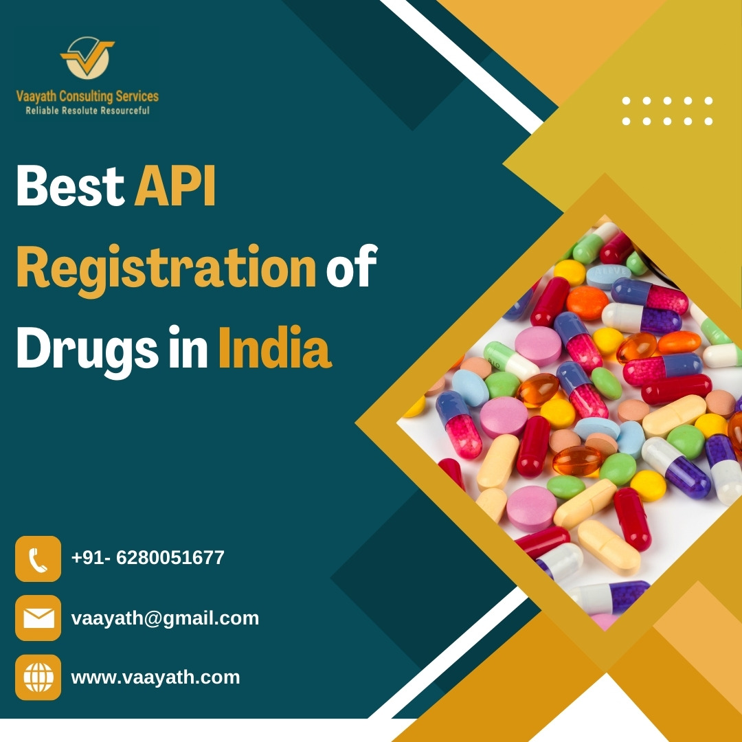 Best API Registration of Drugs in India