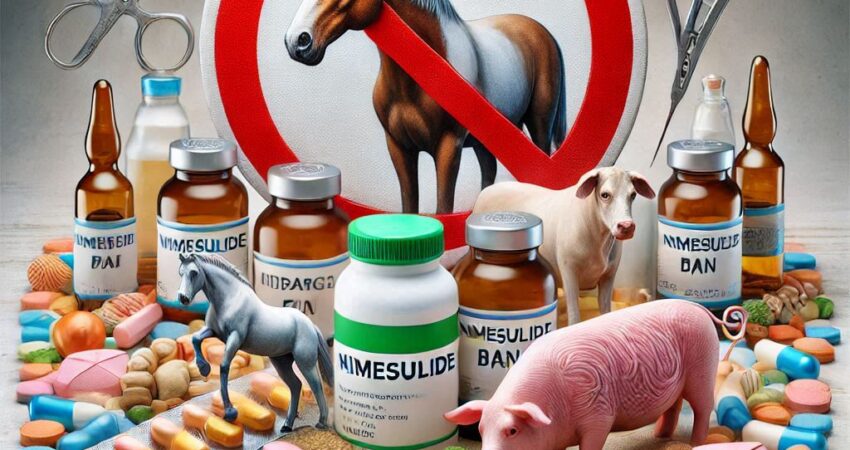 Nimesulide ban for veterinary use