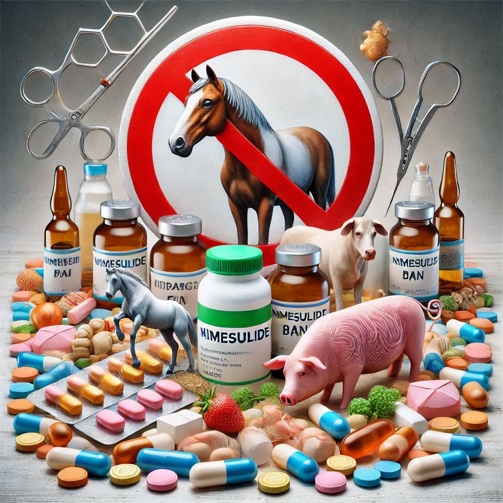Nimesulide ban for veterinary use