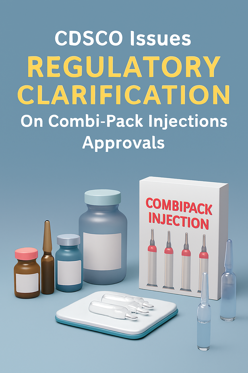 CDSCO Approval on Combi Pack Injection